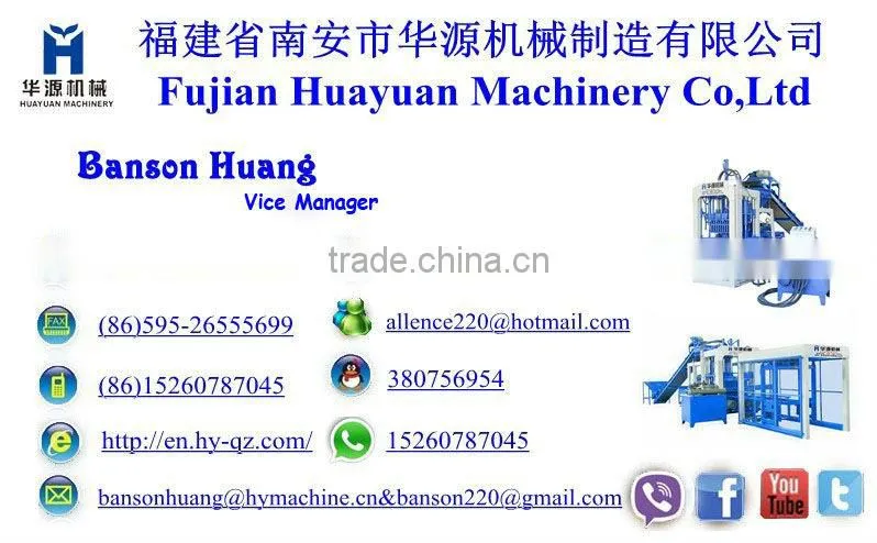 Made in china brick machine QT4-15 complete automatic brick machine