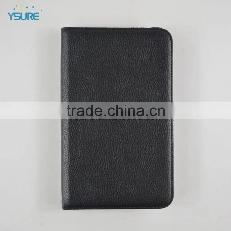new product pu leather 360 rotating stand case for samsung GalaxyTab3 7.0 8.0