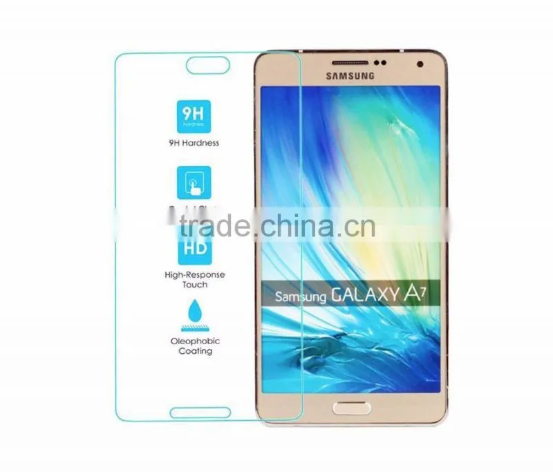 Ultra thin anti-scratch anti-fingerprint anti-glare mobile phone screen protector for Samsung Galaxy A7