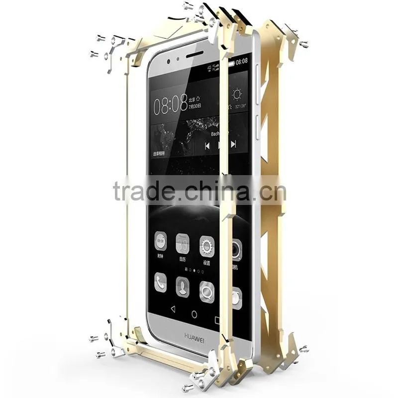 3 Colors!New Aluminium metal back cover mobile phone case for HUAWEI Maimang 5