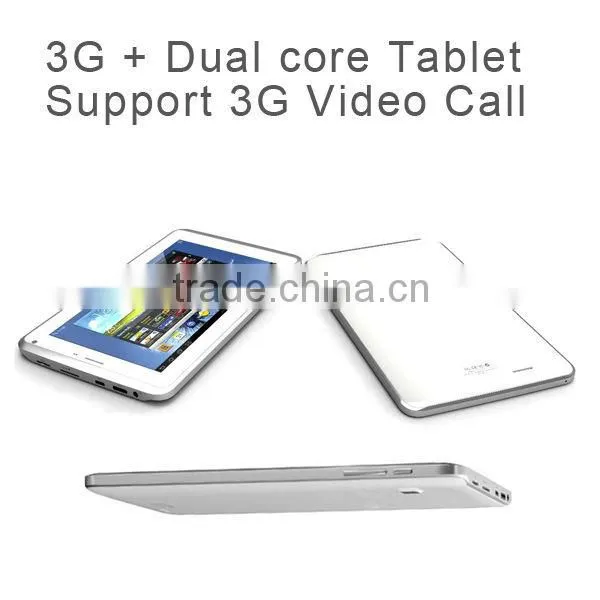 Good quality 7 inch 3g tablet pc laptop with Dual core