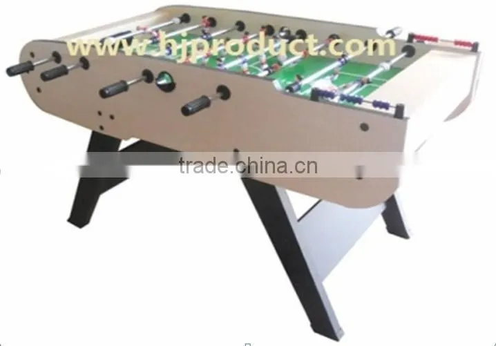 heavy duty MDF fuseball table foosball table price with 8 grips .