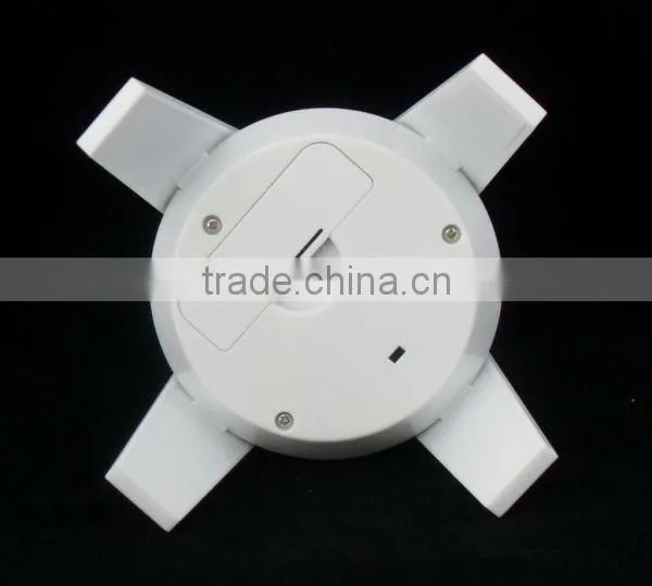 Solar/battery swivel display stands&LED lights