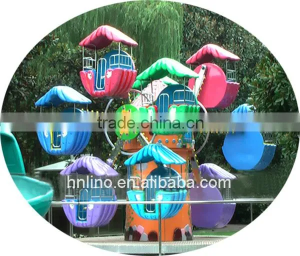 Backyard children games amusement kids mini ferris wheel