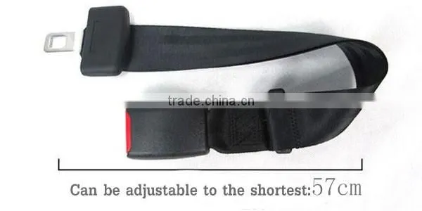 Custom size Nylon Safety Belt Extension Extender Strap for car, airplane