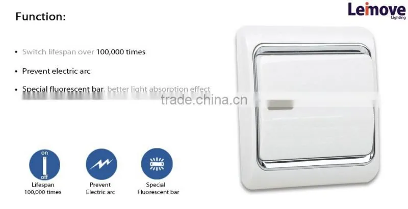 wholesale light 1 gang 1 way switch