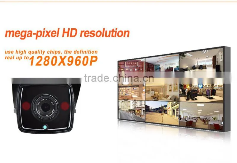 Tollar security matel housing bullet hd 960p 1.3MP cctv waterproof Bullet Surveillance array LED Camera