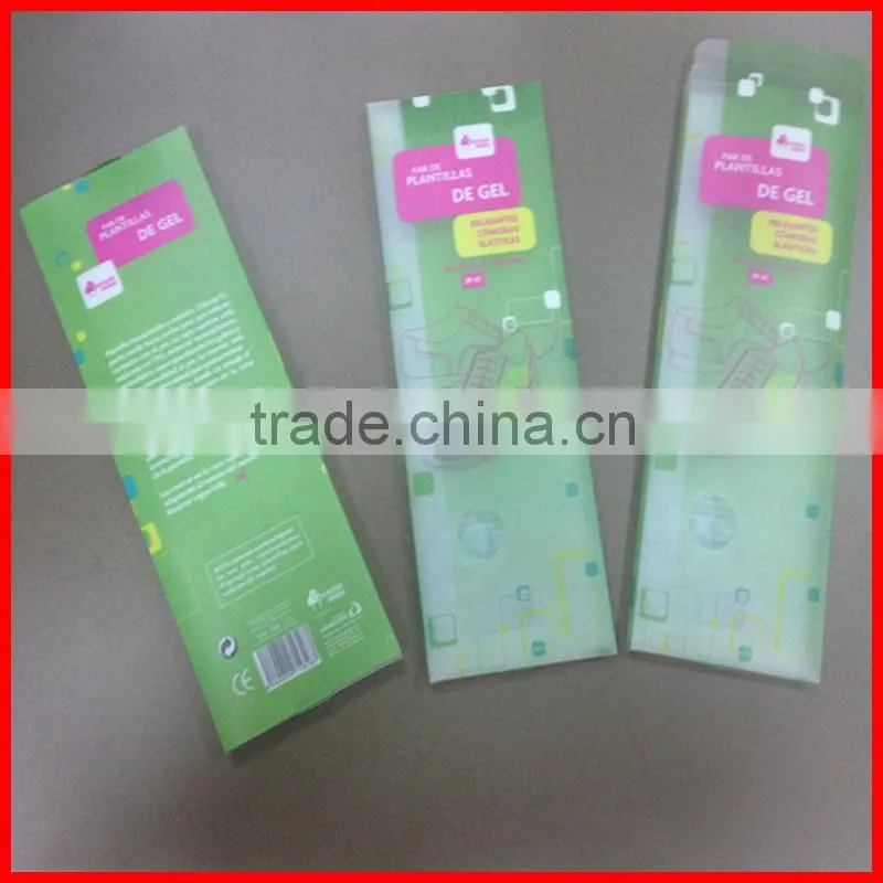 custom plastic printed box packaging with high quality