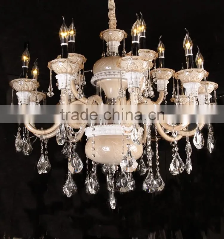 lustre amber crystals chandelier parts