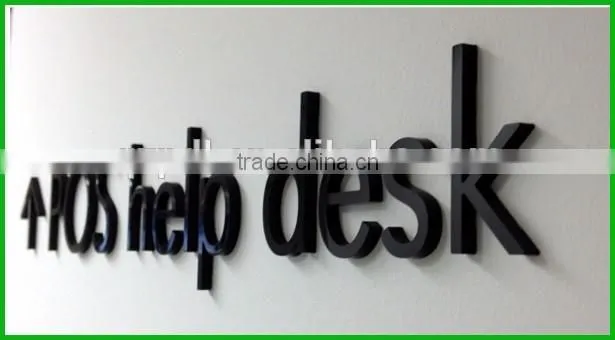 Laser Cut Acrylic Letter Signage For Decoration