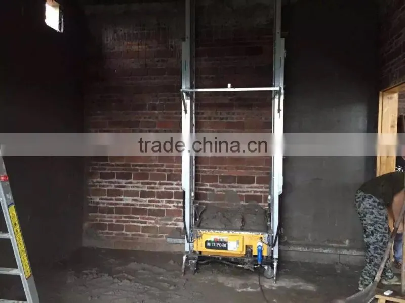 TUPO 8 Cement Plastering Machine for Building with Auto-positioning Systerm