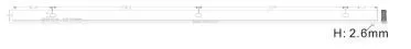 10w 5w 6w triac mos dimmable smd5730 110v 220v input voltage linear light integrated ic driver on board high quality ac pcb