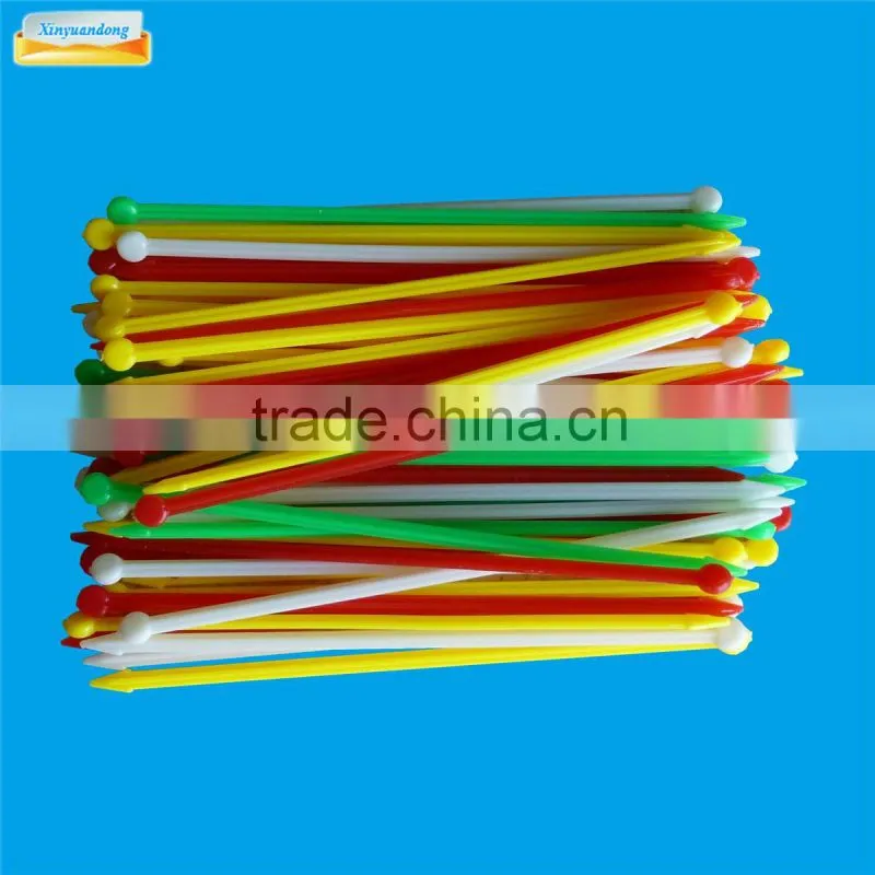 The newest promotional plastic pick for drink