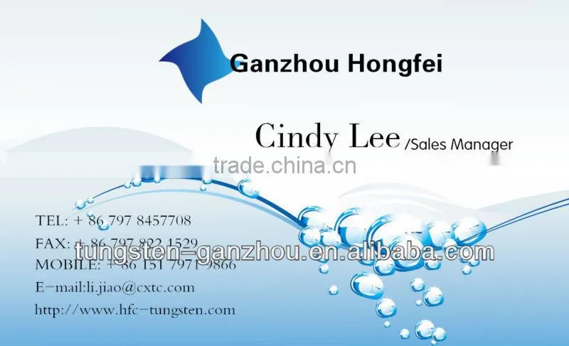 Tungsten wire for halogen filament 5.8mg