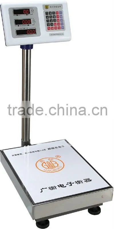100kg Digital Weighing Platform Scale/ best sell in malaysia platfrom scale