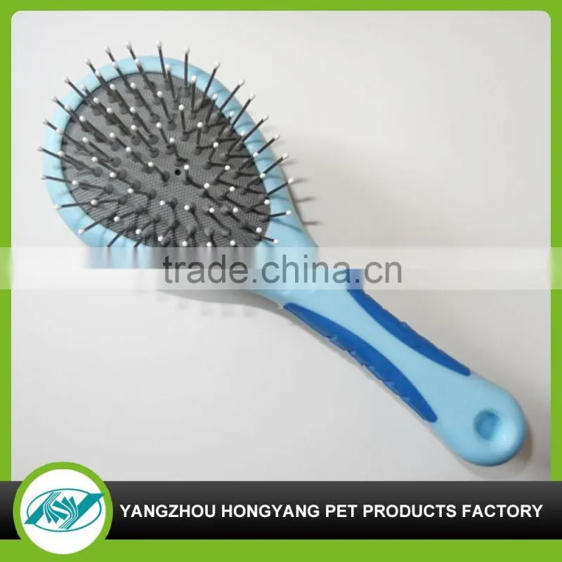 PP oval shaped as seen on tv pet hair cleaning brush for dogs