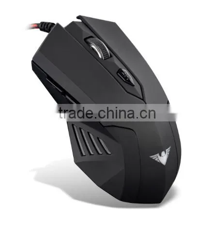 large pretty light up gaming computer mouse