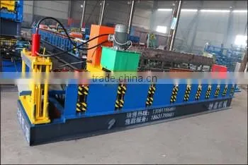 Metal roof ridge cap roll forming machine