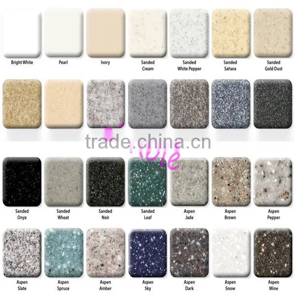 SIMBLE new Acrylic Solid Surface Sheets,High Quality Solid Surface Sheets For Kitchen Countertops