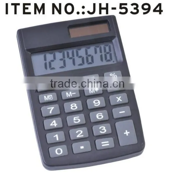 Supply OEM solar calculator in ABS material with facotry price