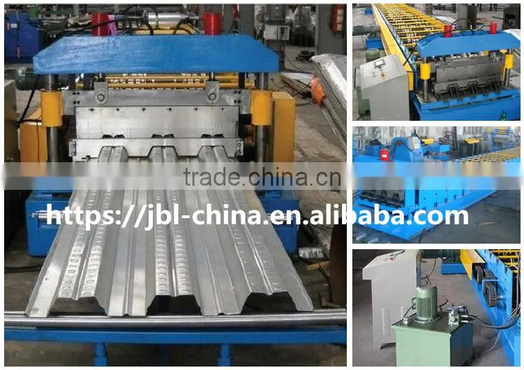 Hebei botou city produce floor deck machine structural floor deck roll forming machinery