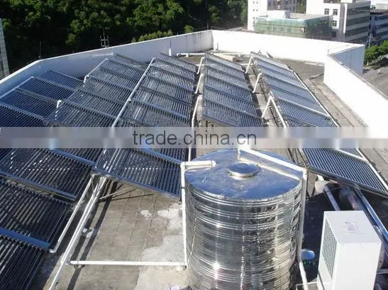 non-pressurized high efficiency solar collector for swimming pool, hotel