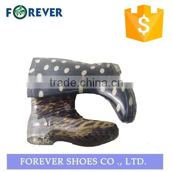 clear PVC rain boots China rubber boots