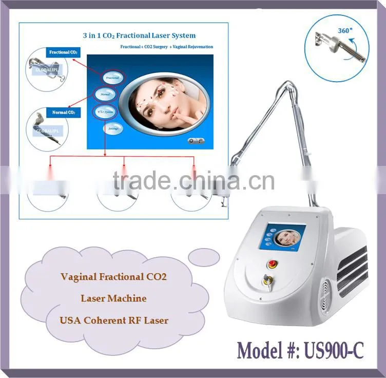 2016 portable clinic used co2 laser 30w for scar removal sun damage recovery