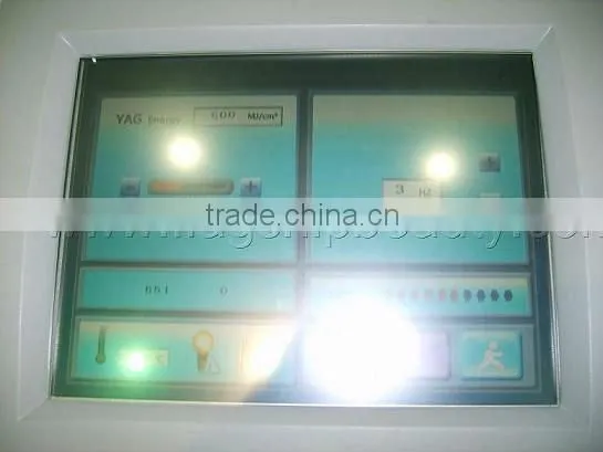 skin beauty 3 in 1 system equipment with e light nd yag laser rf
