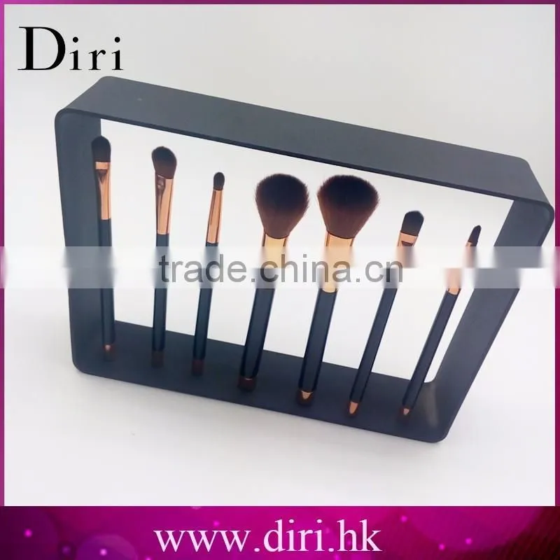 Hot sale top grade 7 pcs personalized makeup brushes