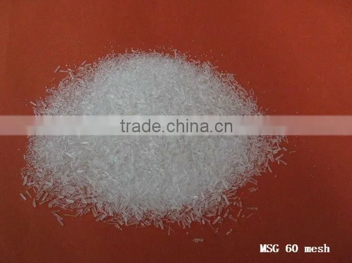 varieties of top quality monosodium glutamate (msg)
