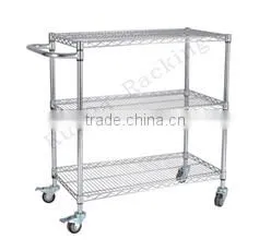 CW-20 chrome wire oven tubular shoe shelving rack