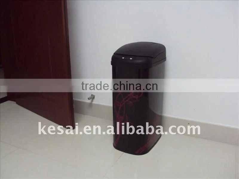 Plastic Sensor Trash Bin automatic trash can auto open trash can Hand Free-KSLD-3-15L one touch dustbin