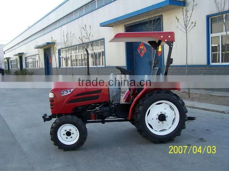 Compact LZ Tractor LZ254, 25HP 4WD, Luzhong brand, compact farm tractor