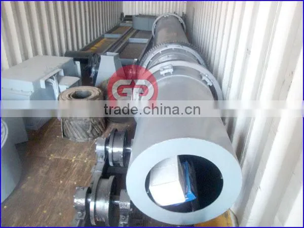 2015 new design rotary dryer for powder and pellet drying