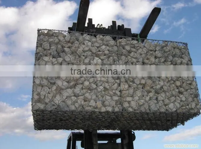 Gabion hexagonal wire mesh box