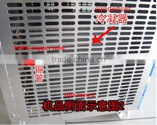 Colorful ice cream frying machine / Variety flavor fry ice cream making machine / Summer must-have fried ice cream machine