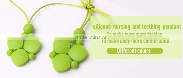 Silicone Baby Teether Pendant/Latex Pacifier