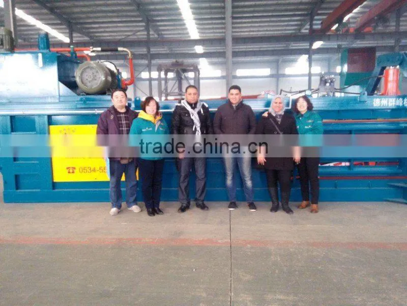 fully automatic cardboard baler