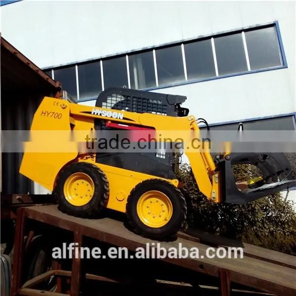 Hot sale factory price HY700 mini skid loader