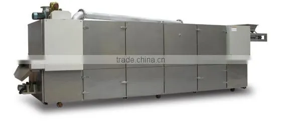 Corn flakes breakfast cereal process line from JInan dayi food machinery