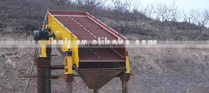 Mining gravel vibrating sieve