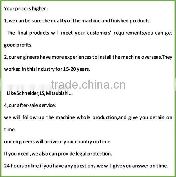 potato net bag making machine