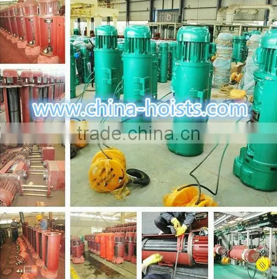 cable pulling winch machine 5ton rope pull hoist