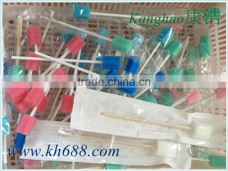 Swabs, swab, medical disposable sponge swab,Medical Oral sponge Swab,medical foam swab, disposable foam swab, medical oral swab