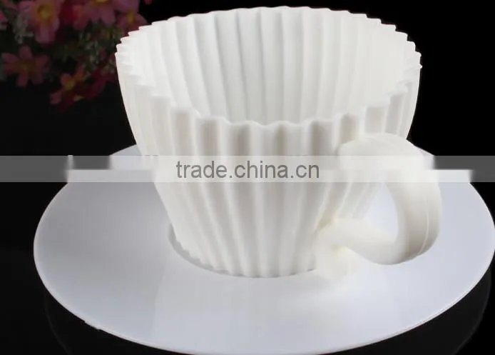 Silicone Muffin Cup with Dish