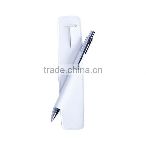 High quality metal ball pen with pen pouch
