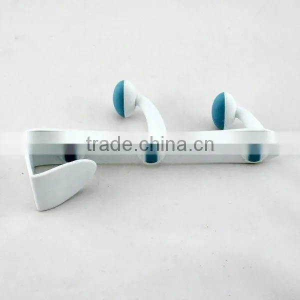 Elements anti-derapant double coat hanger