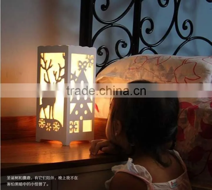 High-grade hollow carved lamp Household carved aromatherapy decorate table lamp essential oil table lamp