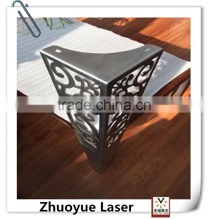 OEM Custom stainless steel sofa leg fabrication with laser cutting service